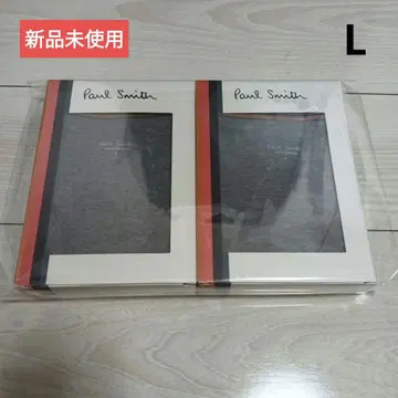 [새상품] Paul Smith V넥 반팔 티셔츠 2장 세트 그레이 L