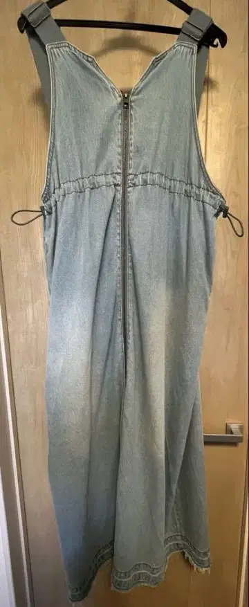 니코앤드 데님 슬리브리스 롱 원피스
