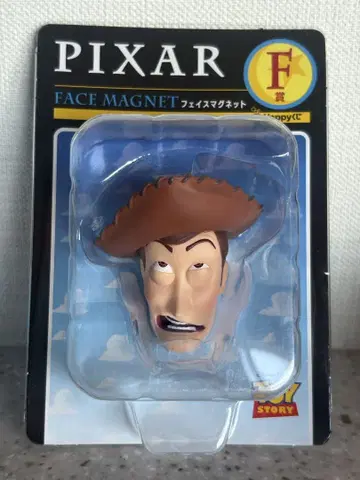 PIXAR 픽사 제일복권 F상 페이스 마그넷 우디 디즈니