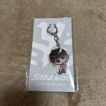 SnowMan 무카이 코지 스노치루 아크릴 키링 스노라보