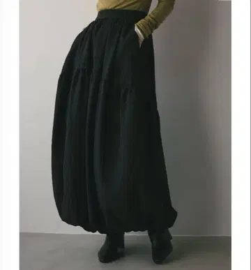 STYLEMIXER 스타일 믹서 티어드 벌룬 스커트
