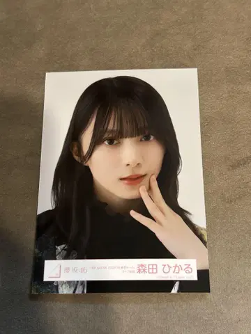 사쿠라자카46 모리타 히카루 브로마이드 도쿄돔 라이브 의상 요리