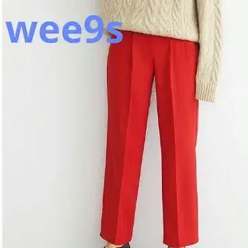 wee9s 여성용 슬림 레그 이지 팬츠 허리밴딩 예쁨 인기