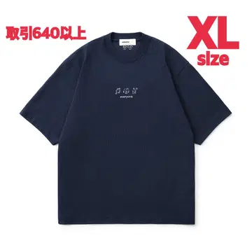 모두 j.30000 친구들 SS 티셔츠 네이비 XL