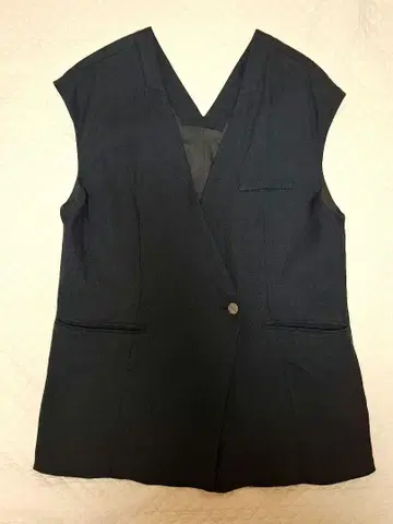 DRESSLAVE double v neck 베스트 38 베스트