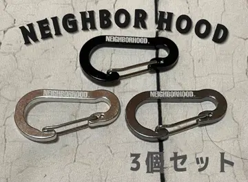 [ NRIGHBOHOOD ] 카라비너 3개 세트 키링 네이버후드