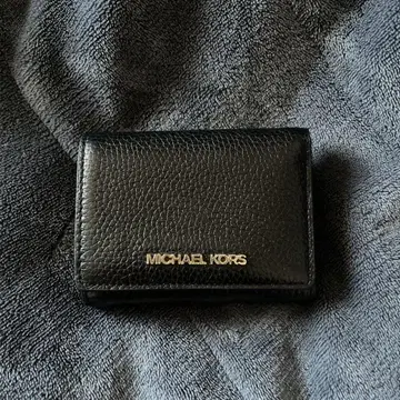 MICHEAL KORS 블랙 가죽 지갑