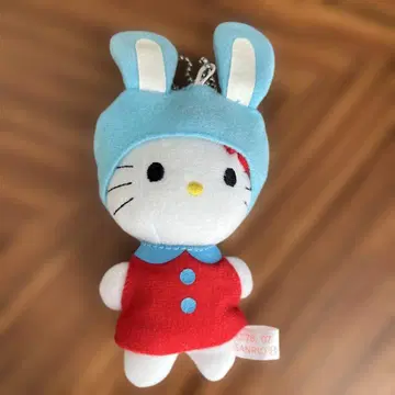 헬로키티 토끼 봉제 인형 인형옷 2007년