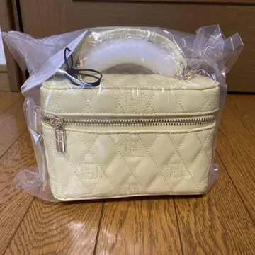 Herlipto Monogram Quilted Vanity Bag