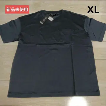 [새상품] BANANA REPUBLIC 반팔 티셔츠 크루넥 네이비 XL