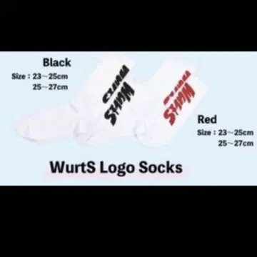 Wurts 양말 블랙