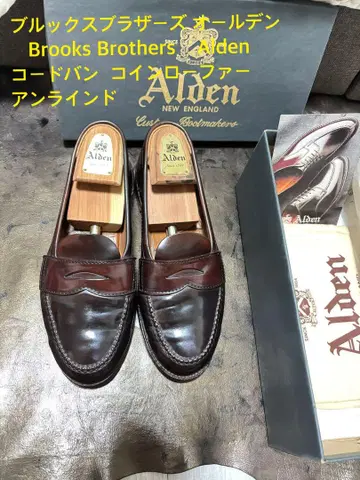브룩스브라더스(알든 제작) 코도반 코인 로퍼
