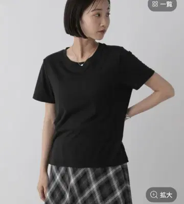 로리즈팜 쁘띠 라메 TEE 블랙
