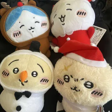 치이카와 봉제 인형 세트 크리스마스