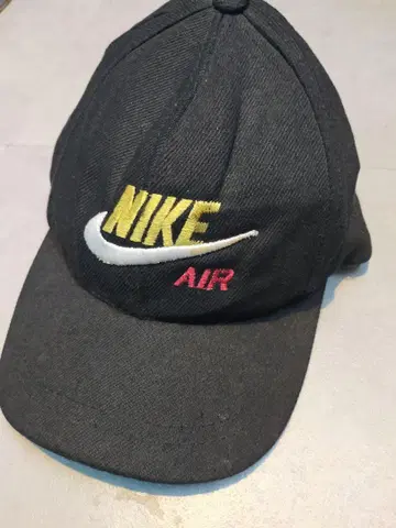 Nike 자수 로고 부트레그 블랙 야구 모자
