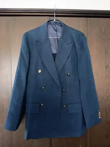 새상품급 EDIFICE 에디피스 D.MARINE 린넨 블레이저