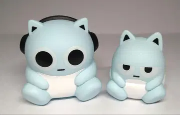 블루 햄햄 네온 ver. 소프트 비닐 BLUE HAMHAM 세트