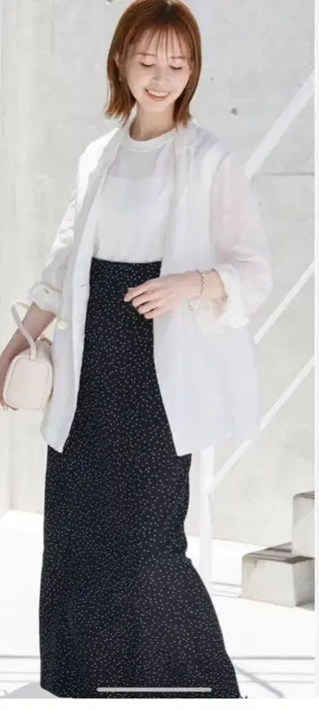 2024 SS SLOBE IENA 라미 조젯 자켓