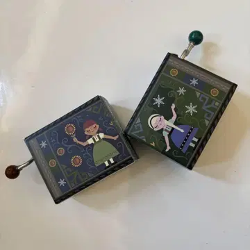 디즈니 안나와 눈의 여왕 오르골 Disney