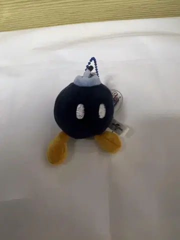 폭탄병 봉제 인형 스트랩 네이비