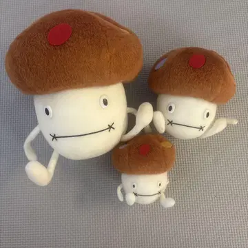 도코모다케 봉제 인형 세트 (대, 중, 소)