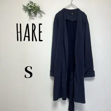 HARE 하레 (S) 노카라 롱 가디건 코트