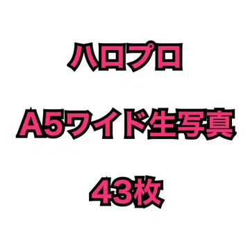 헬로! 프로젝트 A5 와이드 브로마이드 대량 묶음 판매