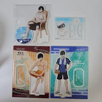 블루 록 이토시 린 극락탕 아크릴 스탠드