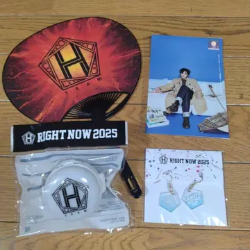 RIGHT NOW 2025 응원봉.귀걸이.4종세트  장근석