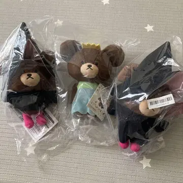 곰의 학교 봉제 인형 3종 세트