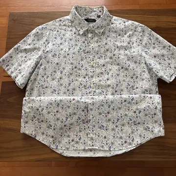 Paul Smith 꽃무늬 반팔 셔츠 L 사이즈