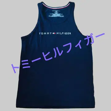 [새상품] TOMMY HILFIGER 네이비 탱크탑 타미힐피거