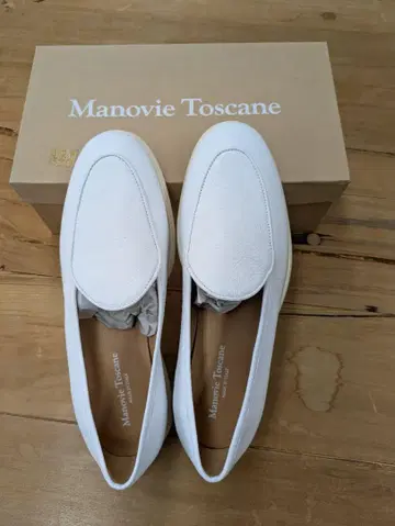 Manovie Toscane 슬립온/화이트/이탈리아 제