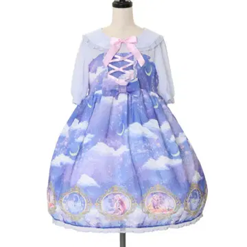 Angelic Pretty 디즈니 콜라보 라푼젤 사이즈 F
