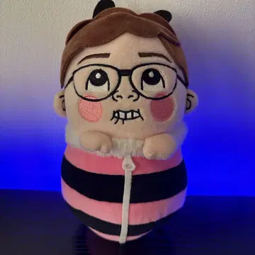 HIKAKIN 히카킨 윙윙 꿀벌 봉제 인형 핑크 벌