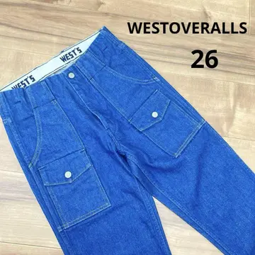 새상품급 WESTOVERALLS 웨스트오버롤즈 데님 26