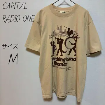 CAPITAL RADIO ONE 반팔 티셔츠 브레멘 음악대 사이즈 M