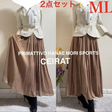 새상품급! ML~L 수트! 하나에모리 썸머 자켓 CEIRAT 스커트