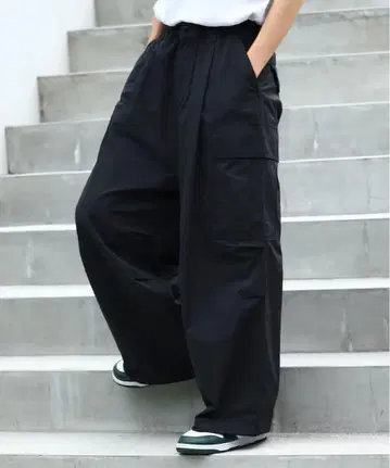freaks store 와이드 카고 팬츠 블랙