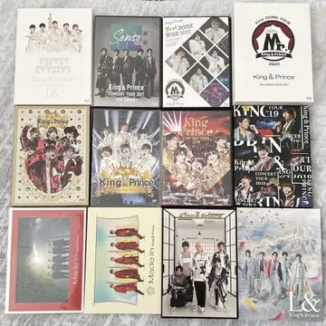 King & Prince DVD Blu-ray CD 세트