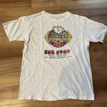 80s 핫도그 티셔츠 bob and tommy sub stop