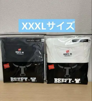 비피 2매 세트 블랙 화이트 남성용 반팔 티셔츠 XXXL 모듬