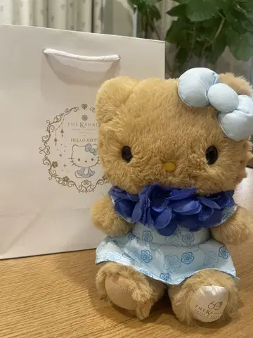 [새상품 레어] 카할라 호텔 60주년 키티 일광화상 귀여운 얼굴 셀렉