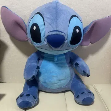 릴로 & 스티치 그랑 봉제 인형 빨간 볼이 있는 앉은 버전