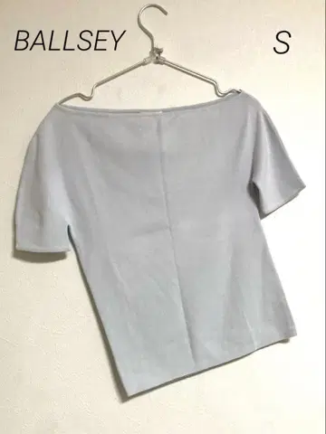 0400 Ballsey 하이 게이지 코튼 비대칭 넥 풀오버