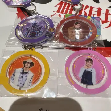 가면라이더 가브 영화 빙글빙글 아크릴 키링 4점 컴프 세트
