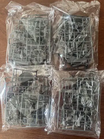 건담 카드 게임 스타트 데크 미포함 프라모델 4종 세트