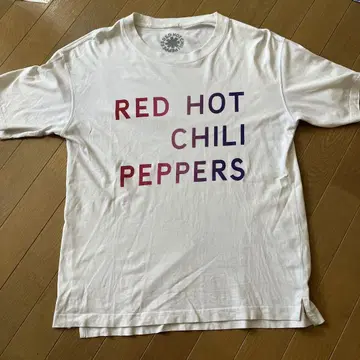 Red hot chili peppers 티셔츠 M 화이트