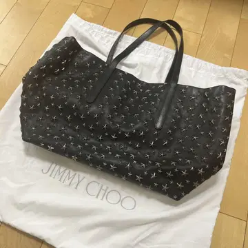 JIMMY CHOO 스타 스터드 토트백