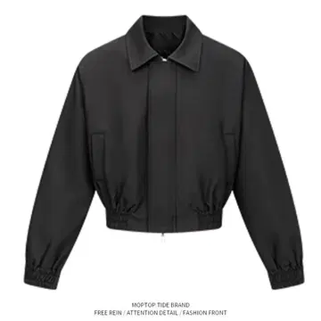 블랙 숏 자켓